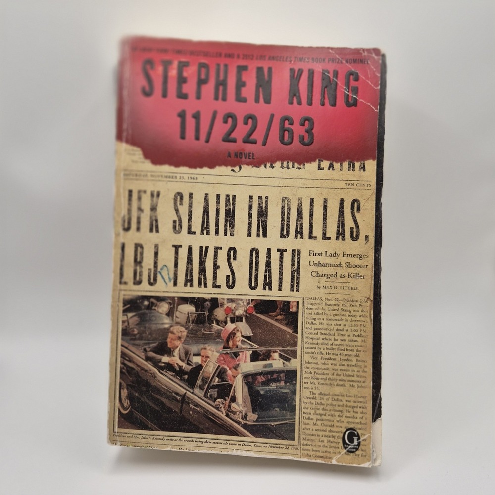 Stephen King 11/22/63 Paperback 2012 Gallery Books Time Travel Novel